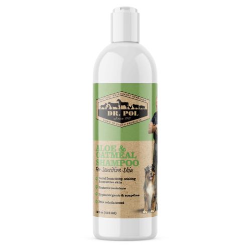 Dr. Pol Aloe Oatmeal Shampoo for Dogs & Cats 16 oz Dr. Pol Aloe Oatmeal Shampoo for Dogs & Cats 16 oz